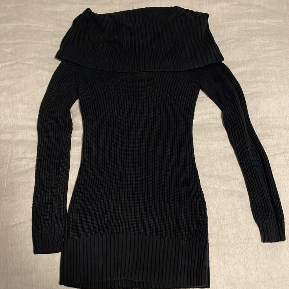Black sweater dress from H&M size 2